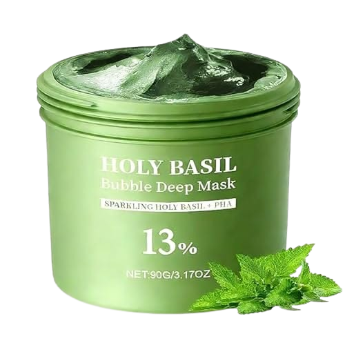 Basil Bubble Deep Mask: The Korean Skincare Secret for Clear, Glowing Skin